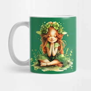 St. Patricks Day Fairy Shamrock Dreaming Saint Patrick's Day Mug